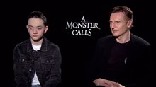 Lewis MacDougall & Liam Neeson Interview - A Monster Calls Video