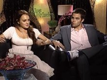 LINDSAY LOHAN & CHRIS PINE (JUST MY LUCK) - Interview Video