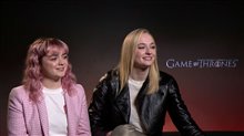 Maisie Williams & Sophie Turner talk 'Game of Thrones' - Interview Video