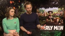 Maisie Williams & Tom Hiddleston Interview - Early Man Video