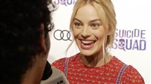 Margot Robbie Suicide Squad Red Carpet Interview Video