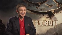 Martin Freeman (The Hobbit: The Battle of the Five Armies) - Interview Video