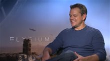 Matt Damon (Elysium) - Interview Video