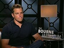Matt Damon (The Bourne Ultimatum) - Interview Video