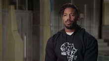 Michael B. Jordan Interview - Black Panther Video