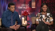 Michael Ealy & Joy Bryant (About Last Night) - Interview Video