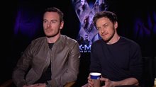 Michael Fassbender & James McAvoy (X-Men: Days of Future Past) - Interview Video