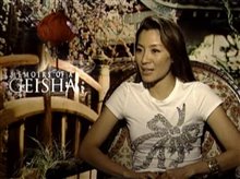 MICHELLE YEOH (MEMOIRS OF A GEISHA) - Interview Video