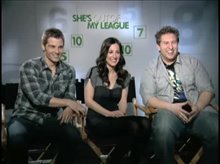 Mike Vogel, Lindsay Sloane & Nate Torrence (She's Out of My League) - Interview Video