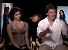 MORENA BACCARIN & NATHAN FILLION - SERENITY - Interview Video