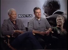 Morgan Freeman & Matt Damon (Invictus) - Interview Video