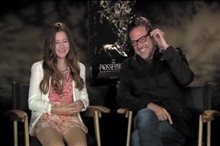 Natasha Calis & Jeffrey Dean Morgan (The Possession) - Interview Video
