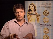 Nathan Fillion (Waitress) - Interview Video