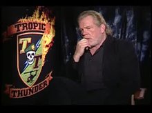 Nick Nolte (Tropic Thunder) - Interview Video