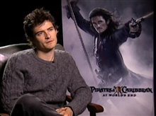 Orlando Bloom (Pirates of the Caribbean: At World's End) - Interview Video
