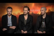 Patrick Kennedy, Tom Hiddleston & Toby Kebbell (War Horse) - Interview Video