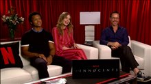 Percelle Ascott, Sorcha Groundsell & Guy Pearce talk 'The Innocents' - Interview Video