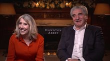 Phyllis Logan & Jim Carter talk 'Downton Abbey' - Interview Video