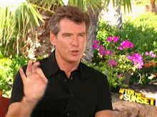 PIERCE BROSNAN - AFTER THE SUNSET - Interview Video