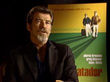 PIERCE BROSNAN (THE MATADOR) - Interview Video