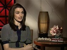 Rachel Weisz (Definitely, Maybe) - Interview Video