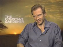 RALPH FIENNES - THE CONSTANT GARDENER - Interview Video