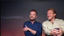 Richard Dormer & Jerome Flynn talk 'Game of Thrones' - Interview Video