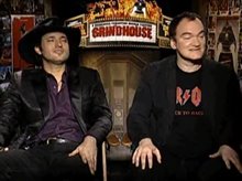ROBERT RODRIGUEZ & QUENTIN TARANTINO (GRINDHOUSE) - Interview Video