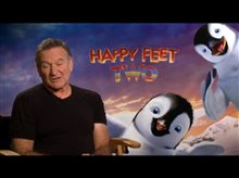 Robin Williams (Happy Feet Two) - Interview Video
