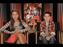 Rowan Blanchard & Mason Cook (Spy Kids: All the Time in the World) - Interview Video