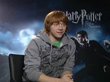 Rupert Grint (Harry Potter and the Order of the Phoenix) - Interview Video