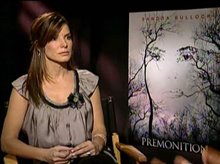 SANDRA BULLOCK (PREMONITION) - Interview Video