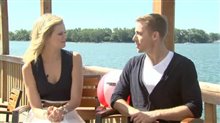 Sara Paxton & Dustin Milligan (Shark Night 3D) - Interview Video