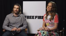 Sharlto Copley & Brie Larson Interview - Free Fire Video