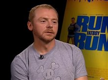 Simon Pegg (Run, Fat Boy, Run) - Interview Video