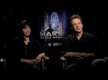 Simon Wells and Wendy Wells (Mars Needs Moms) - Interview Video