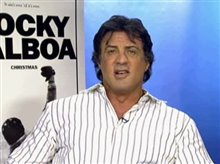 SYLVESTER STALLONE (ROCKY BALBOA) - Interview Video
