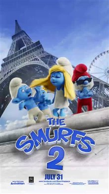 The Smurfs 2 motion poster Video