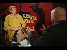 Tilda Swinton (Burn After Reading) - Interview Video