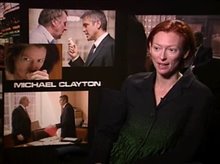 Tilda Swinton (Michael Clayton) - Interview Video