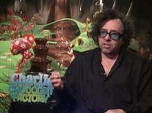 TIM BURTON - CHARLIE AND THE CHOCOLATE FACTORY - Interview Video
