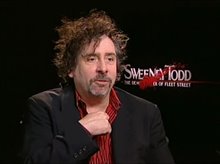 Tim Burton (Sweeney Todd: The Demon Barber of Fleet Street) - Interview Video