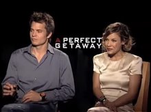 Timothy Olyphant & Kiele Sanchez (A Perfect Getaway) - Interview Video