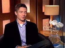 TOPHER GRACE - IN GOOD COMPANY - Interview Video
