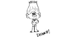 TROLLS WORLD TOUR - How to Draw Branch Video