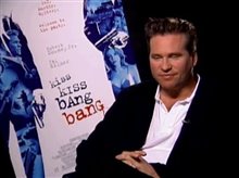 VAL KILMER (KISS KISS BANG BANG) - Interview Video