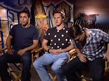 VICTOR RASUK, JOHN ROBINSON & EMILE HIRSCH - LORDS OF DOGTOWN - Interview Video