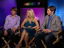 Zac Efron, Brittany Snow, James Marsden (Hairspray) - Interview Video