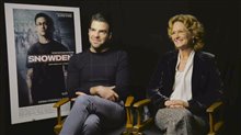 Zachary Quinto & Melissa Leo Interview - Snowden Video