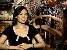 ZIYI ZHANG (MEMOIRS OF A GEISHA) - Interview Video